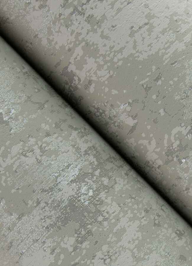 Haliya Sterling Metallic Plaster Wallpaper - York Wallcoverings - 4105-86660 - York Wallcoverings Wallpaper