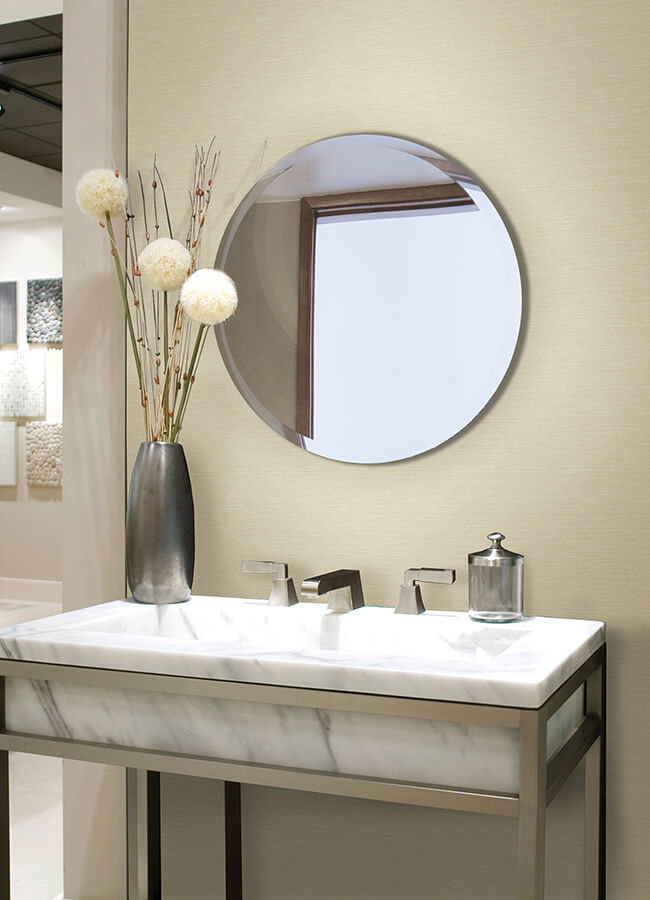 agave-light-yellow-faux-grasscloth-wallpaper-york-wallcoverings-4046-24280 - York Wallcoverings Wallpaper