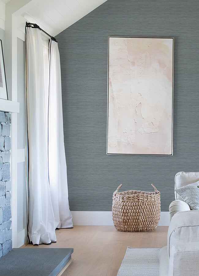 Barnaby Slate Texture Wallpaper - York Wallcoverings - 4046-25963 - York Wallcoverings Wallpaper
