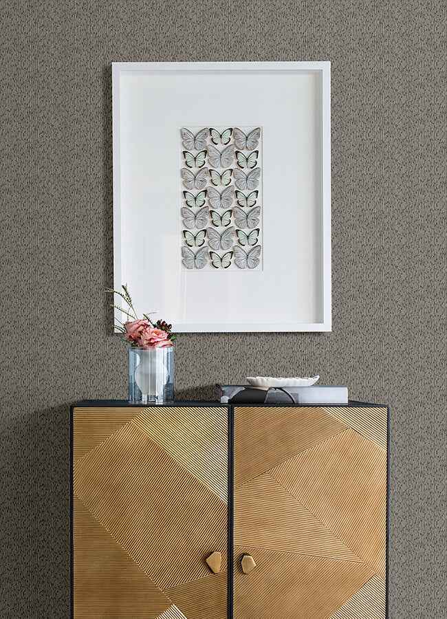 Mackintosh Charcoal Textural Wallpaper - York Wallcoverings - 4046-26126 - York Wallcoverings Wallpaper