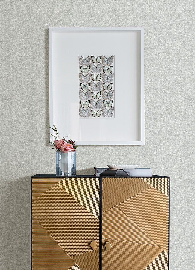 ashbee-light-grey-tweed-wallpaper-york-wallcoverings-4046-26160 - York Wallcoverings Wallpaper