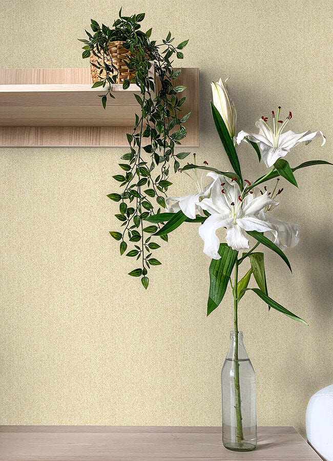 ashbee-yellow-tweed-wallpaper-york-wallcoverings-4046-26162 - York Wallcoverings Wallpaper