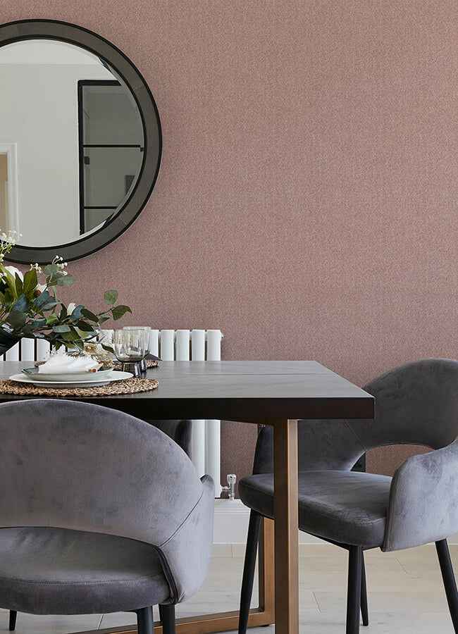 Ashbee Rose Tweed Wallpaper - York Wallcoverings - 4046-26165 - York Wallcoverings Wallpaper