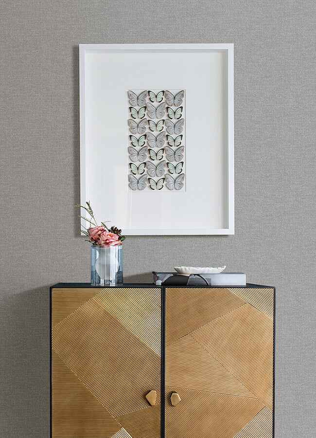 Glen Grey Texture Wallpaper - York Wallcoverings - 4046-M1702 - York Wallcoverings Wallpaper