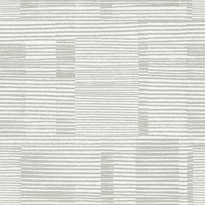 Callaway Grey Woven Stripes Wallpaper - York Wallcoverings - 4074-26617 - York Wallcoverings Wallpaper