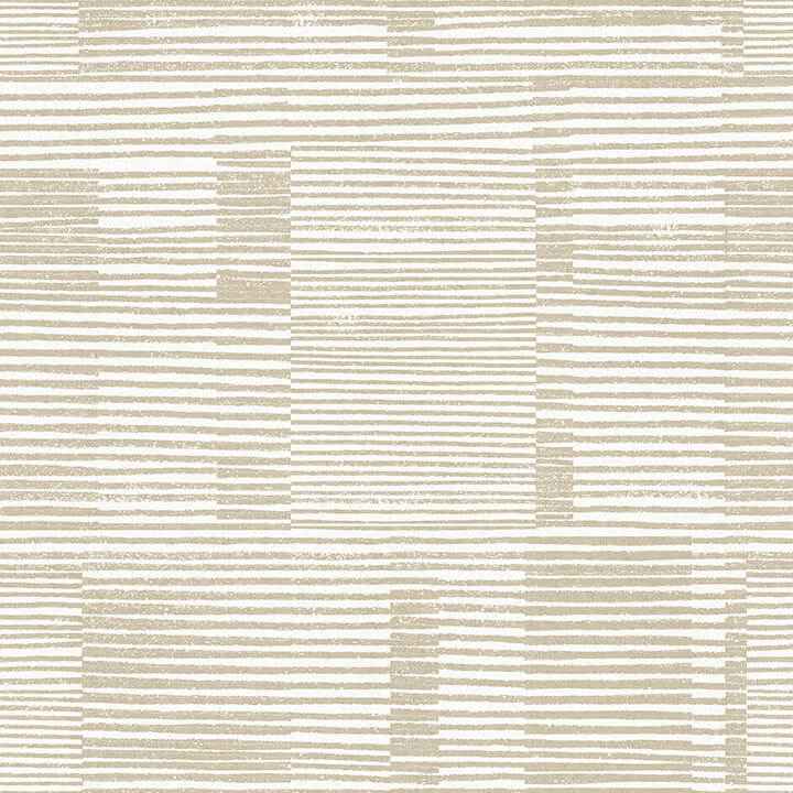 Callaway Beige Woven Stripes Wallpaper - York Wallcoverings - 4074-26619