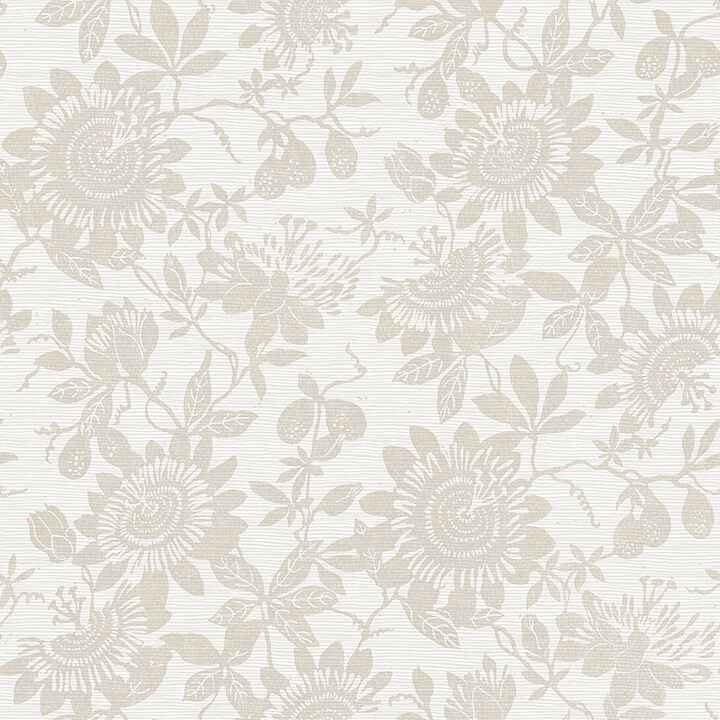 Helen Taupe Floral Trail Wallpaper - York Wallcoverings - 4074-26633 - York Wallcoverings Wallpaper