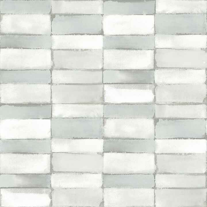 Braden Sage Tile Wallpaper - York Wallcoverings - 4074-26647