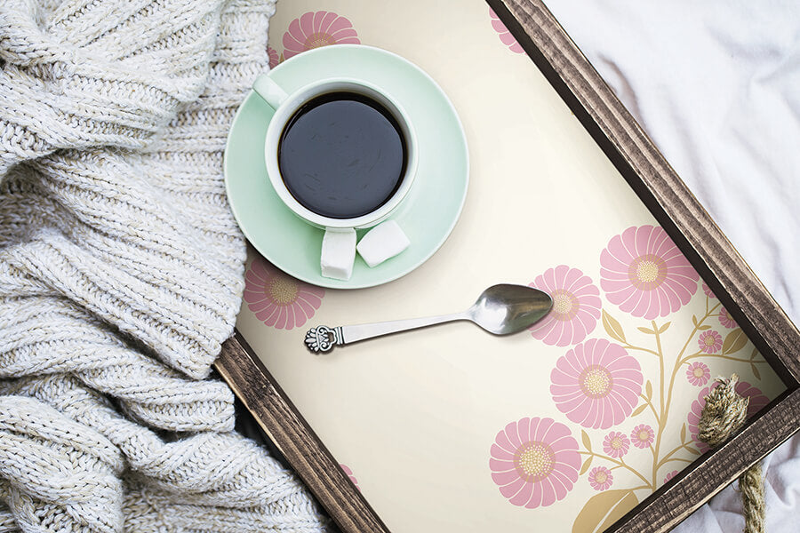 lilac-sienna-strawflower-peel-and-stick-wallpaper-york-wallcoverings-jhs5029 - York Wallcoverings Wallpaper