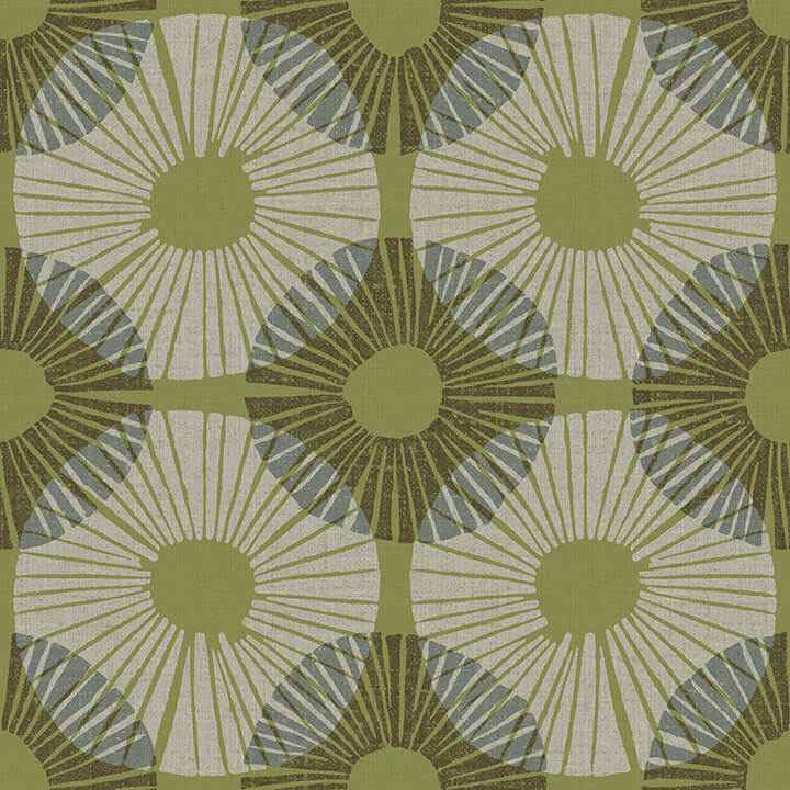 Superbloom Lime Peel & Stick Wallpaper - York Wallcoverings - JHS5037