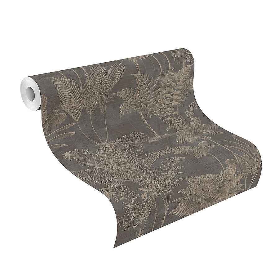 kinabalu-black-rainforest-wallpaper-york-wallcoverings-rh555165 - York Wallcoverings Wallpaper