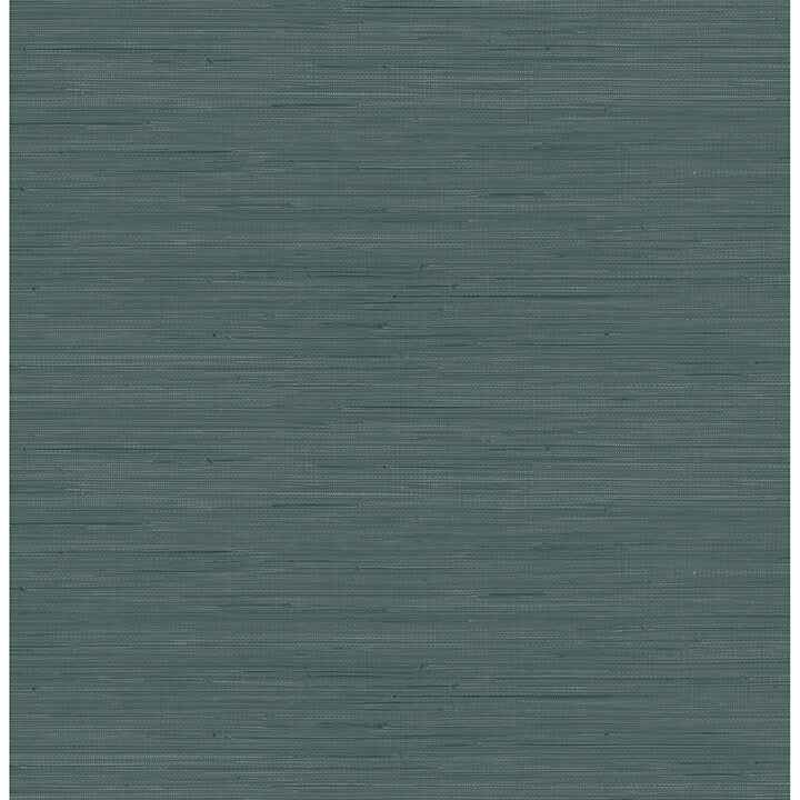 Peacock Classic Faux Grasscloth Peel and Stick Wallpaper - York Wallcoverings - SSS6008 - York Wallcoverings Wallpaper