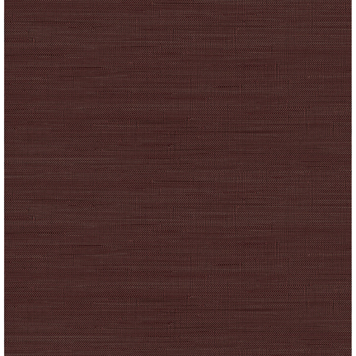aubergine-classic-faux-grasscloth-peel-and-stick-wallpaper-york-wallcoverings-sss6009 - York Wallcoverings Wallpaper