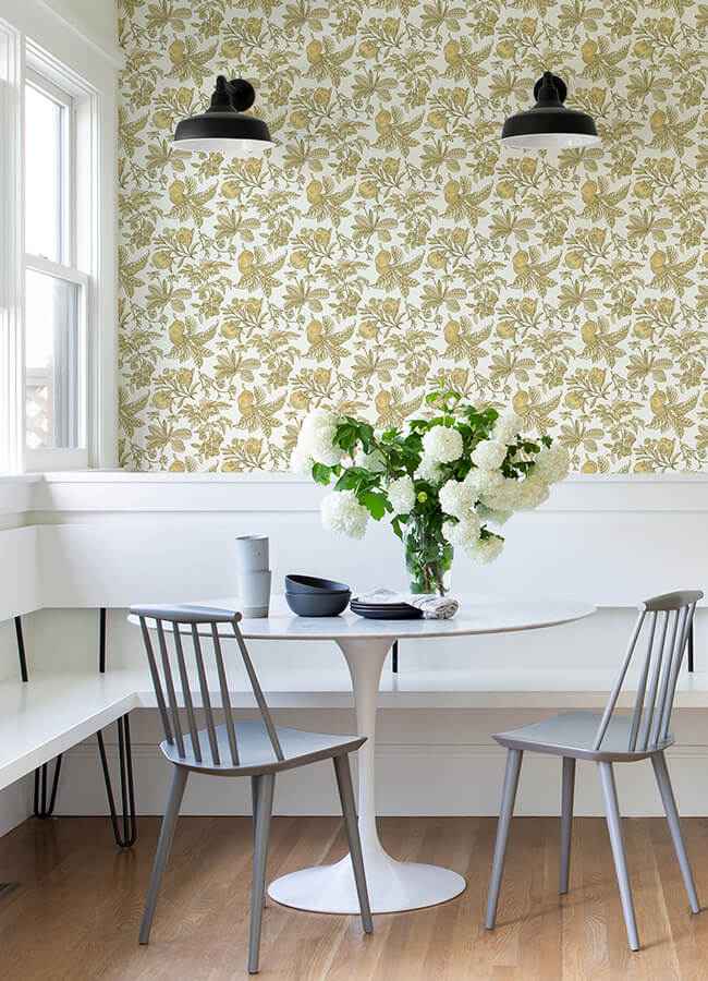 Cecilia Honey Fruit Wallpaper - York Wallcoverings - 4120-26813 - York Wallcoverings Wallpaper