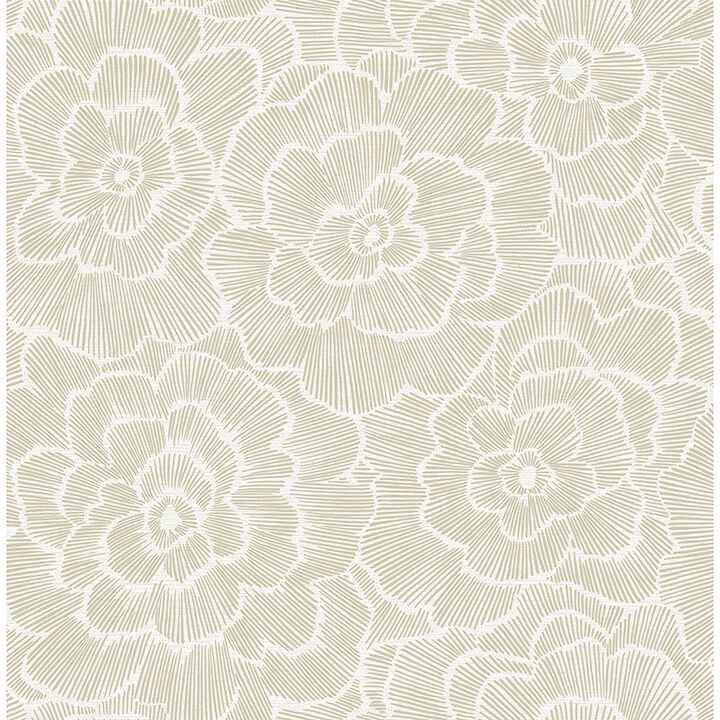 Periwinkle Stone Textured Floral Wallpaper - York Wallcoverings - 4120-26852 - York Wallcoverings Wallpaper