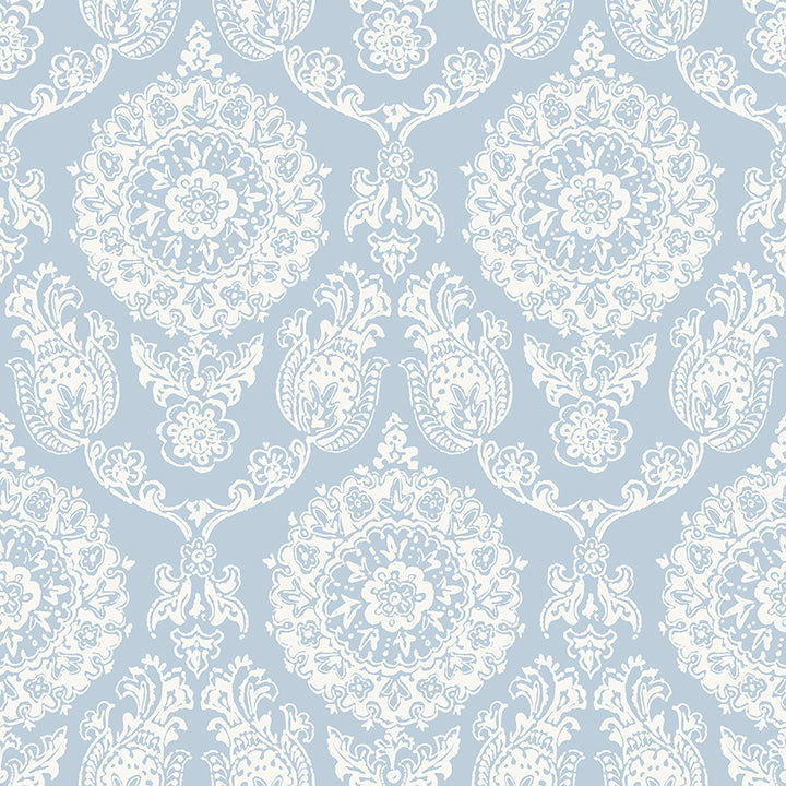 helm-damask-light-blue-floral-medallion-wallpaper-york-wallcoverings-4071-71019