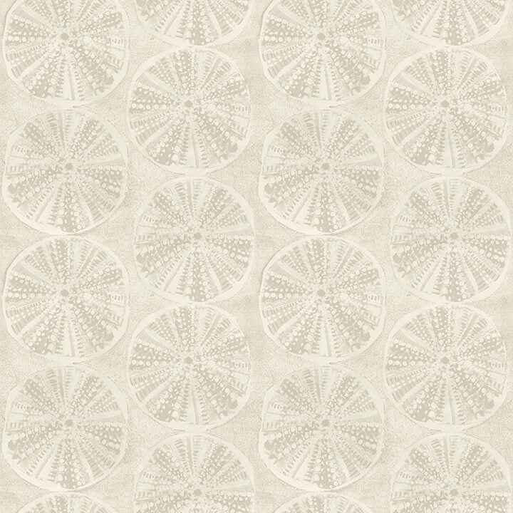 Sea Biscuit Beige Sand Dollar Wallpaper - York Wallcoverings - 4071-71027