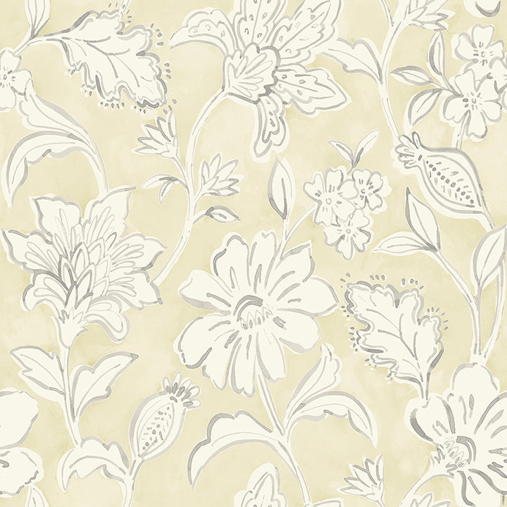 plumeria-yellow-floral-trail-wallpaper-york-wallcoverings-4071-71041