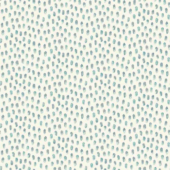 Sand Drips Aqua Painted Dots Wallpaper - York Wallcoverings - 4071-71061 - York Wallcoverings Wallpaper