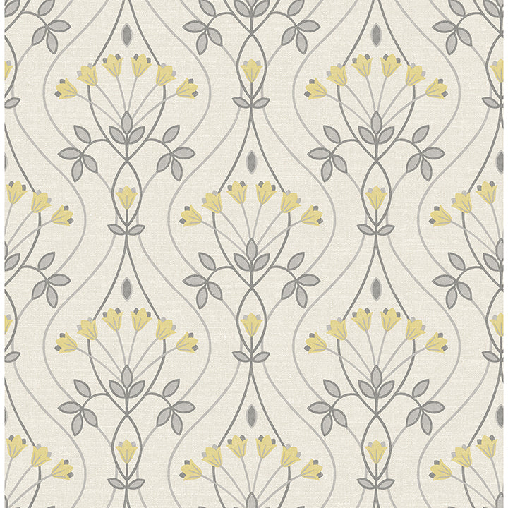 grey-wilder-peel-and-stick-wallpaper-york-wallcoverings-nus4986 - York Wallcoverings Wallpaper