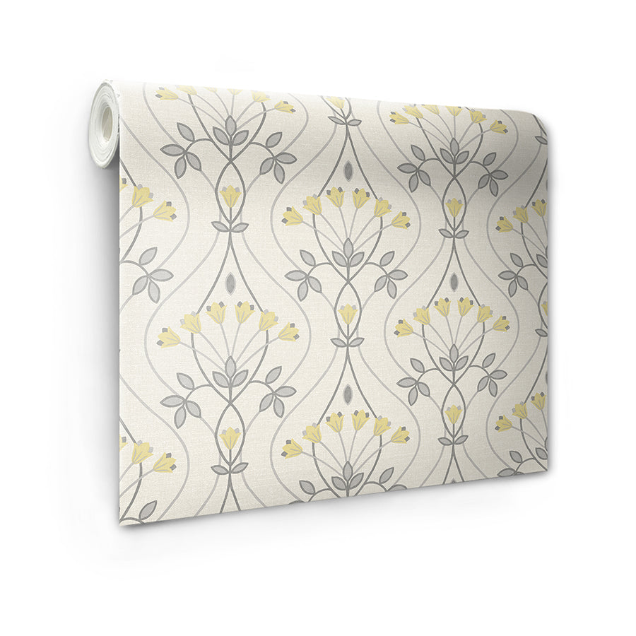 grey-wilder-peel-and-stick-wallpaper-york-wallcoverings-nus4986 - York Wallcoverings Wallpaper