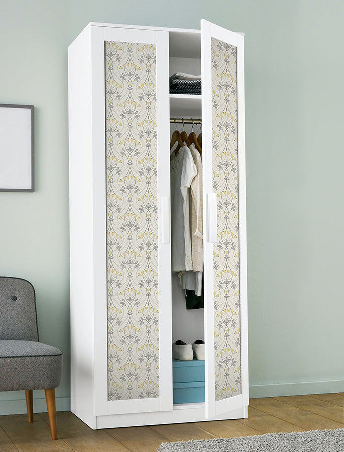 grey-wilder-peel-and-stick-wallpaper-york-wallcoverings-nus4986 - York Wallcoverings Wallpaper