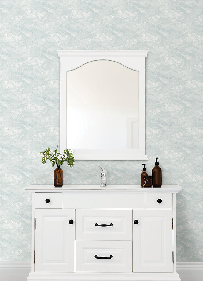 blue-declan-peel-and-stick-wallpaper-york-wallcoverings-nus4989 - York Wallcoverings Wallpaper