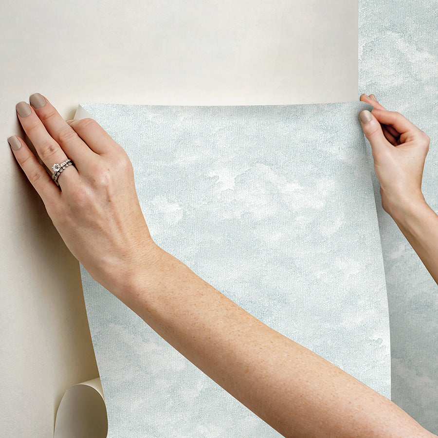 blue-declan-peel-and-stick-wallpaper-york-wallcoverings-nus4989 - York Wallcoverings Wallpaper