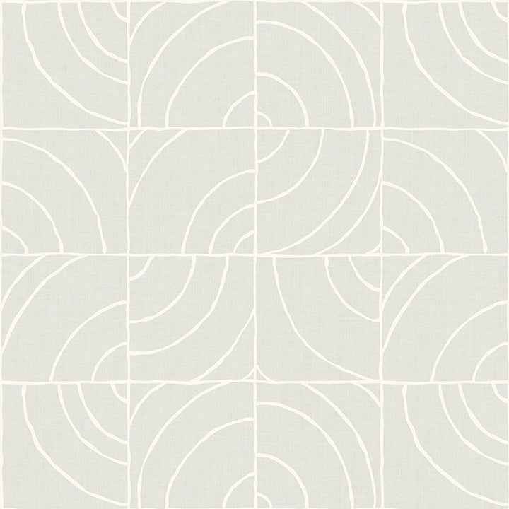 Grey Batik Blok Peel & Stick Wallpaper - York Wallcoverings - ESS6022