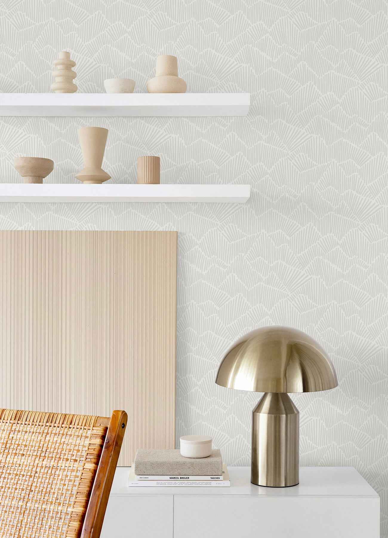 Grey Ridge Valley Peel and Stick Wallpaper - York Wallcoverings - ESS6024 - York Wallcoverings Wallpaper