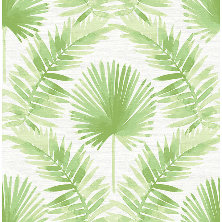 calla-green-painted-palm-wallpaper-york-wallcoverings-4121-26911 - York Wallcoverings Wallpaper