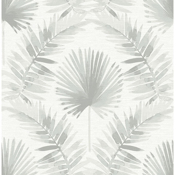 calla-grey-painted-palm-wallpaper-york-wallcoverings-4121-26915 - York Wallcoverings Wallpaper