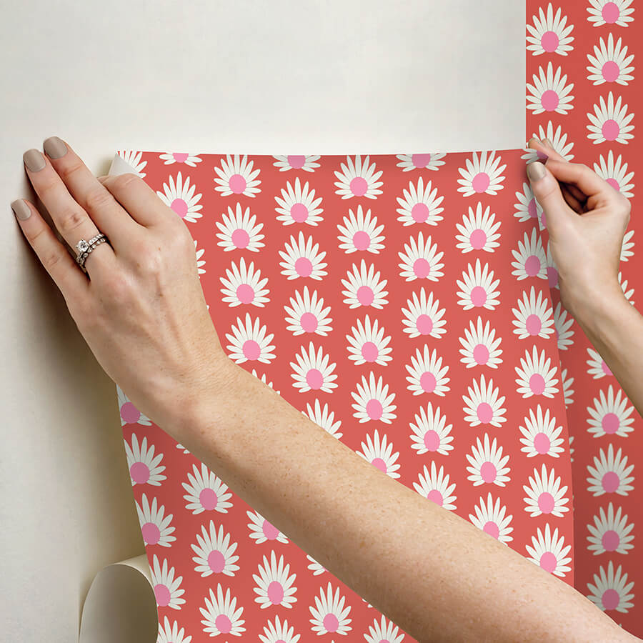 valentino-fleur-peel-and-stick-wallpaper-york-wallcoverings-scs6060 - York Wallcoverings Wallpaper