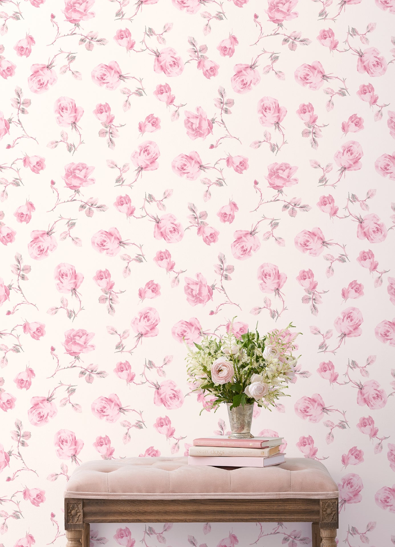 ribbon-rosa-chateau-rose-loose-roses-wallpaper-york-wallcoverings-ast6084