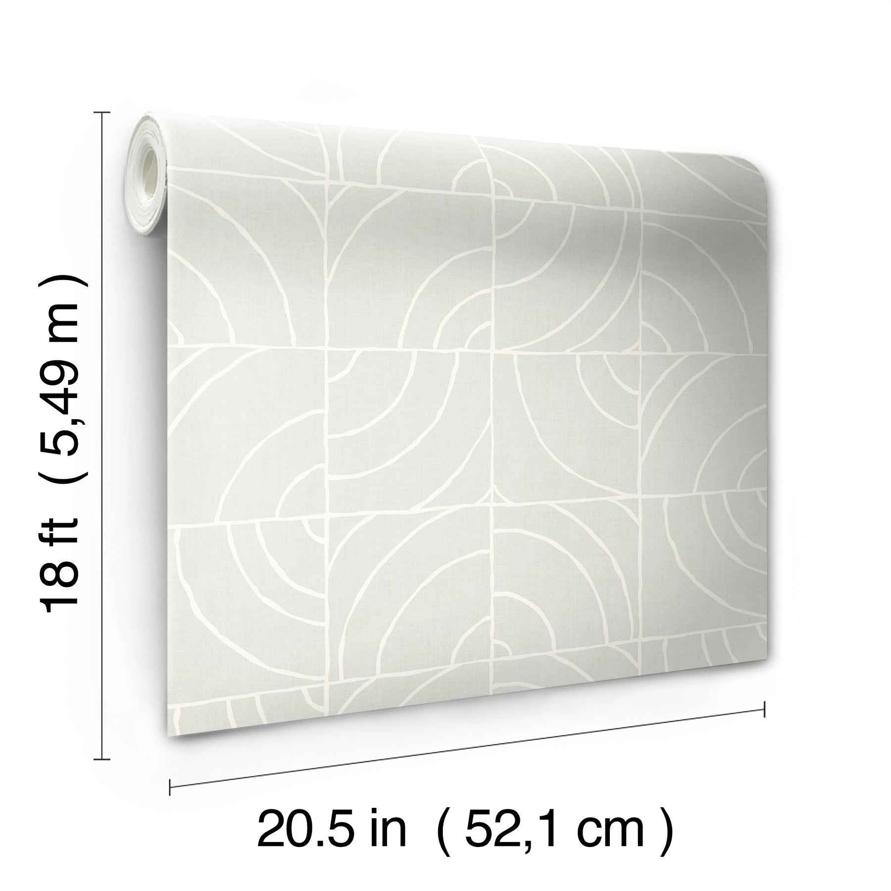 Grey Batik Blok Peel & Stick Wallpaper - York Wallcoverings - ESS6022 - York Wallcoverings Wallpaper