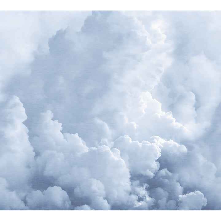 In The Clouds Sky Blue Wall Mural - York Wallcoverings - ASTM5053