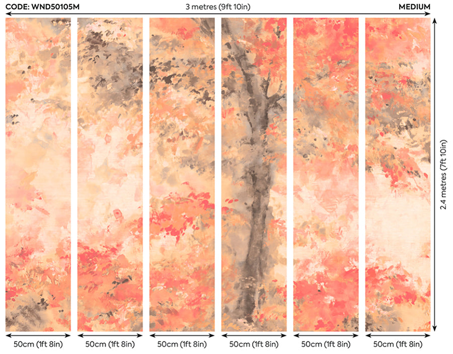 autumnal-dapple-wall-mural-york-wallcoverings-wnd50105m - York Wallcoverings Wallpaper