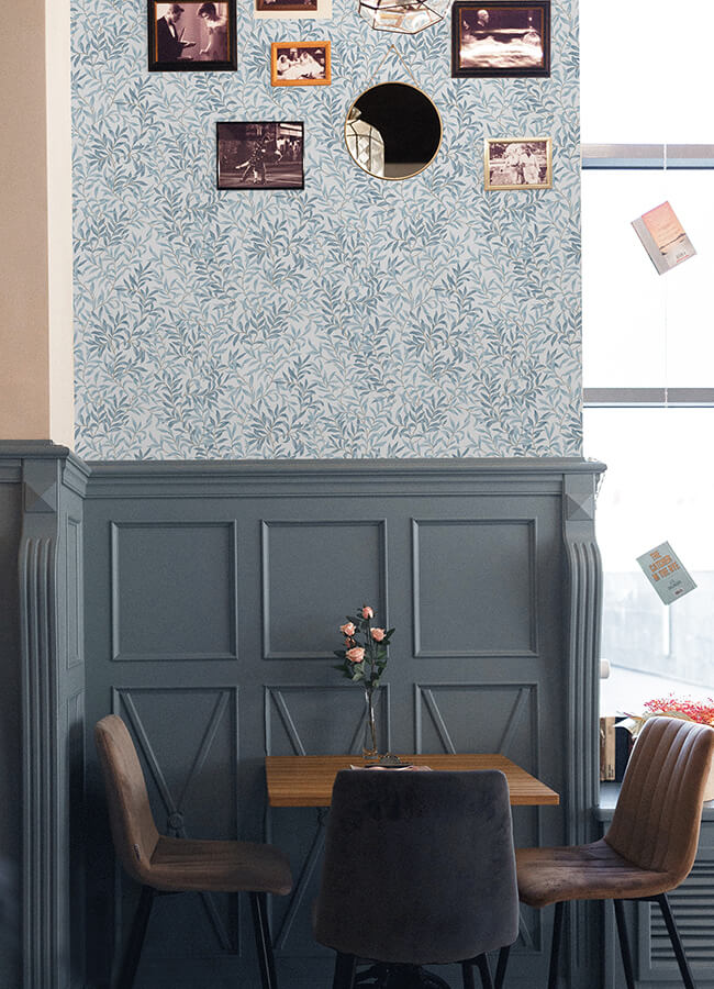 cloud-blue-terrace-vines-peel-and-stick-wallpaper-york-wallcoverings-nus6100 - York Wallcoverings Wallpaper