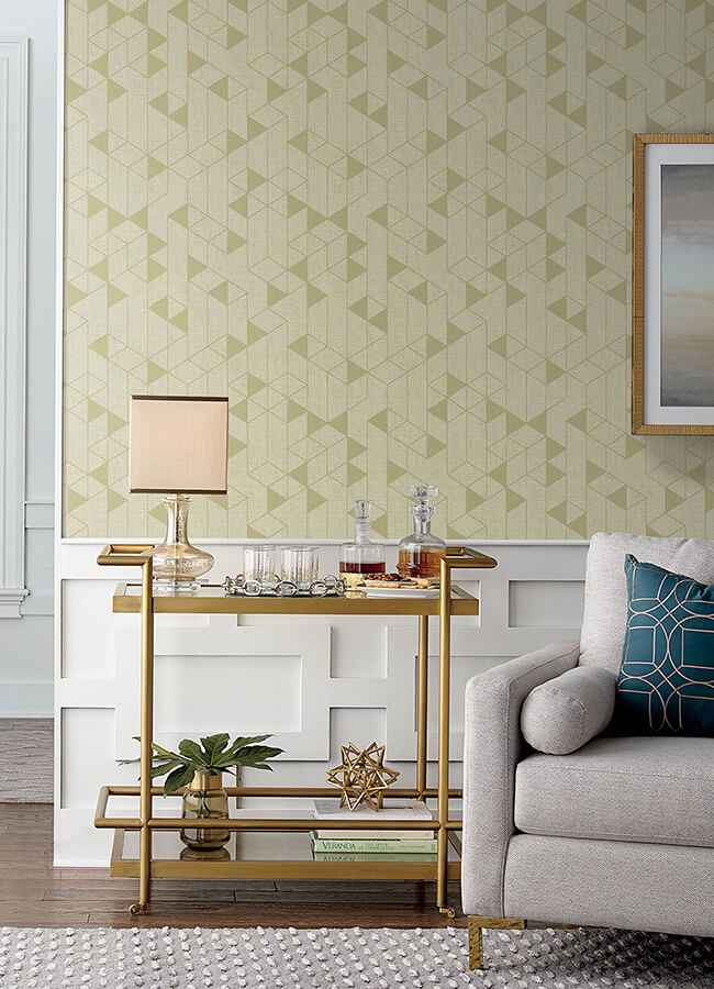 fairbank-gold-linen-geometric-wallpaper-york-wallcoverings-4034-26772 - York Wallcoverings Wallpaper