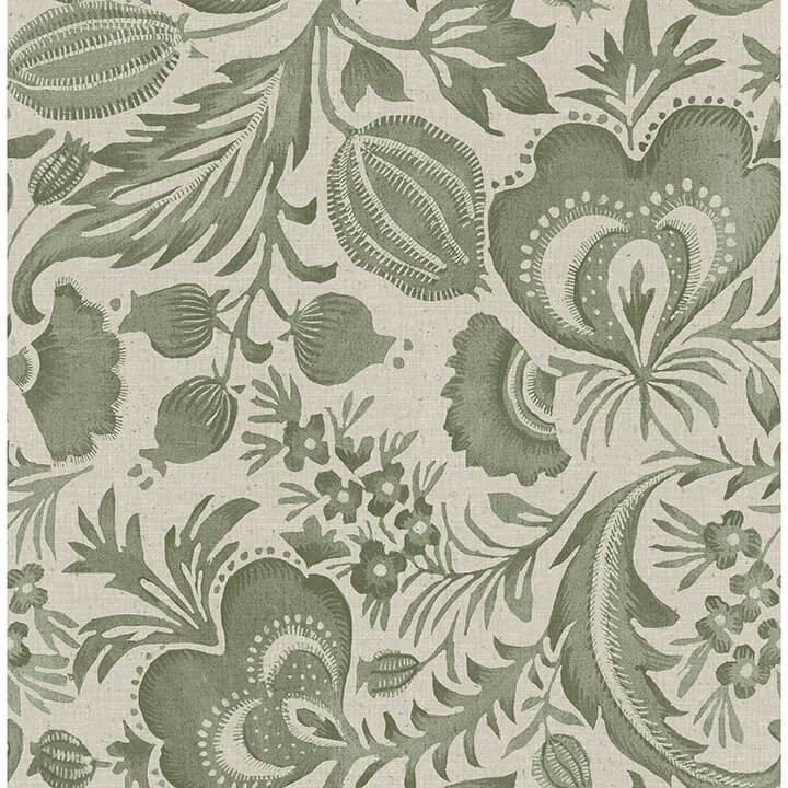 culver-moss-jacobean-wallpaper-york-wallcoverings-4034-26783 - York Wallpaper Wallpaper