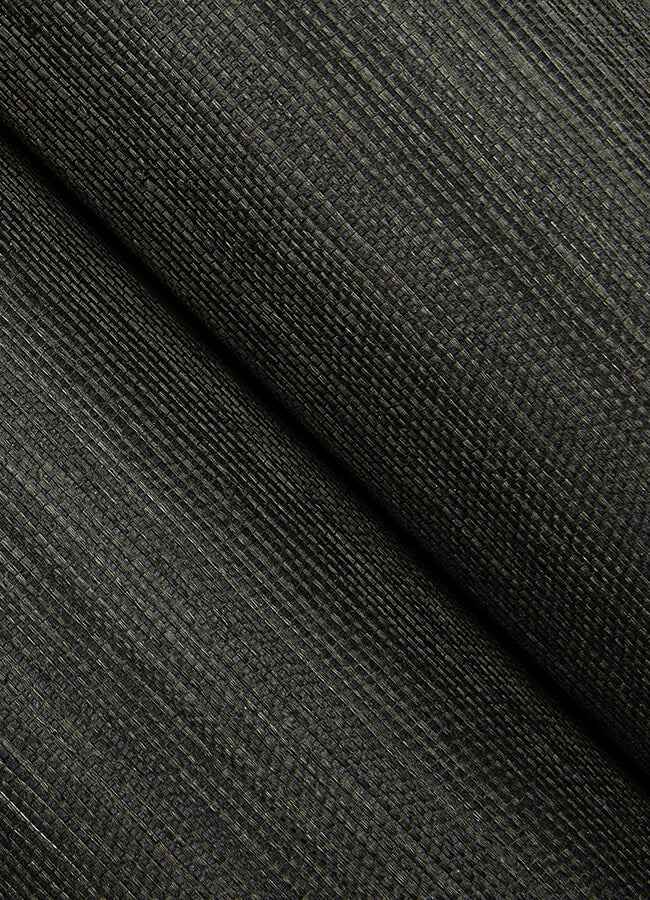 colcord-black-sisal-grasscloth-wallpaper-york-wallcoverings-4034-72100 - York Wallcoverings Wallpaper