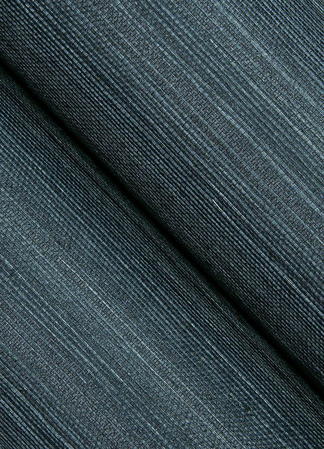 colcord-navy-sisal-grasscloth-wallpaper-york-wallcoverings-4034-72106 - York Wallpaper Wallpaper