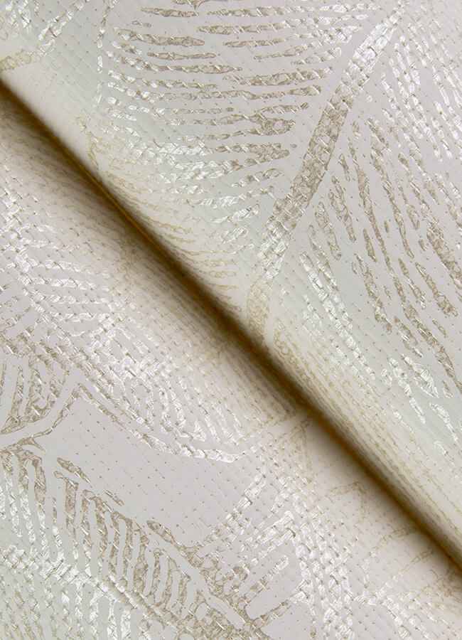 brentwood-bone-palm-leaves-wallpaper-york-wallcoverings-4034-72118 - York Wallcoverings Wallpaper