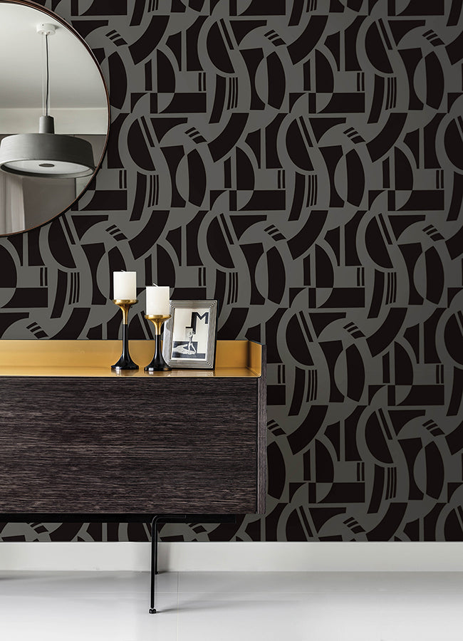 carter-black-geometric-flock-wallpaper-by-scott-living-york-wallcoverings