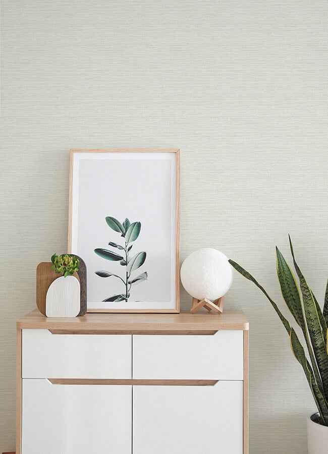 Agave Off-White Faux Grasscloth Wallpaper - York Wallcoverings - 4143-24281 - York Wallcoverings Wallpaper