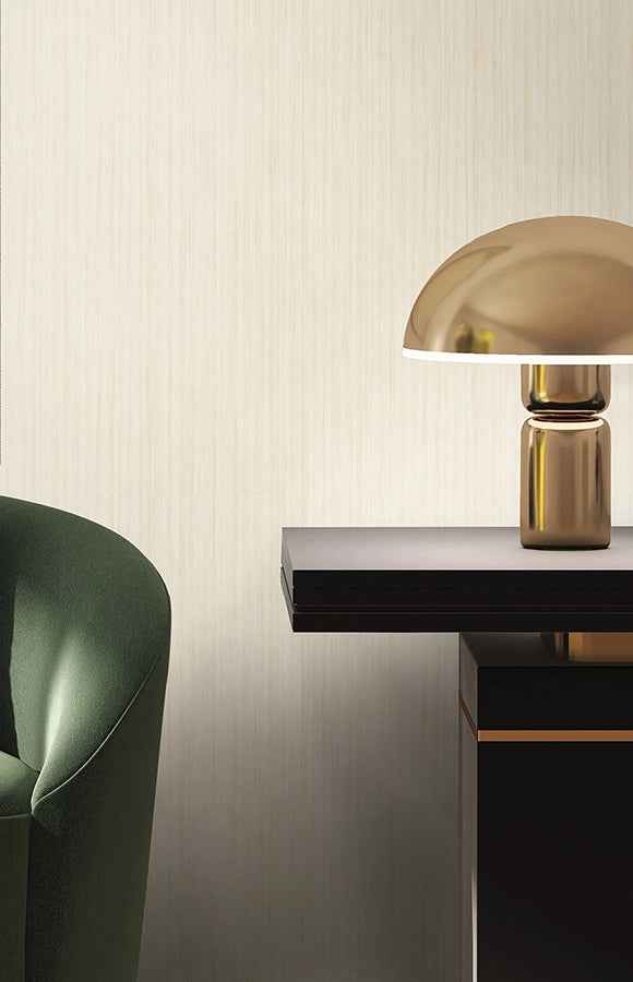 Dress Code Ivory Silken Stripe Wallpaper - York Wallcoverings - 4140-3701 - York Wallcoverings Wallpaper