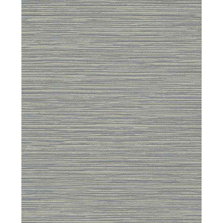 Leicester Slate Metallic Stripe Wallpaper - York Wallcoverings - 4140-3719
