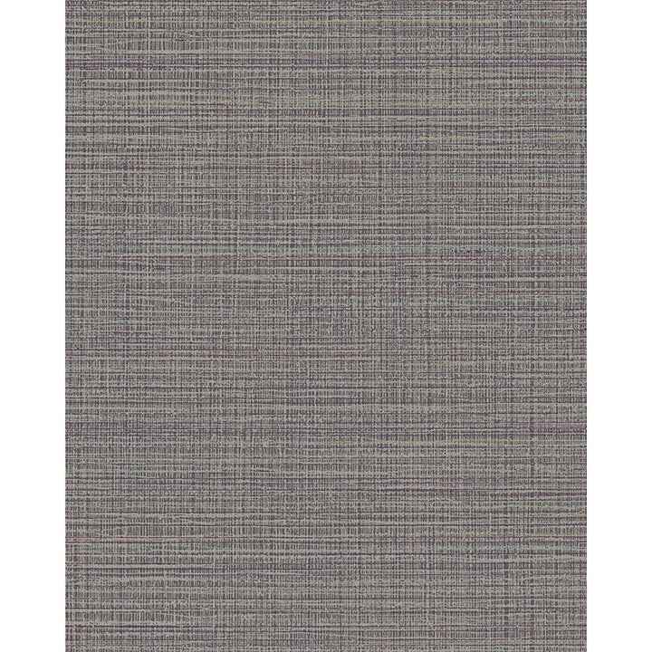 Premiere Grey Faux Linen Wallpaper - York Wallcoverings - 4140-3742