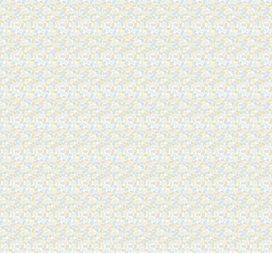elements-light-yellow-scribbled-arches-wallpaper-york-wallcoverings-ghs50156w - York Wallcoverings Wallpaper