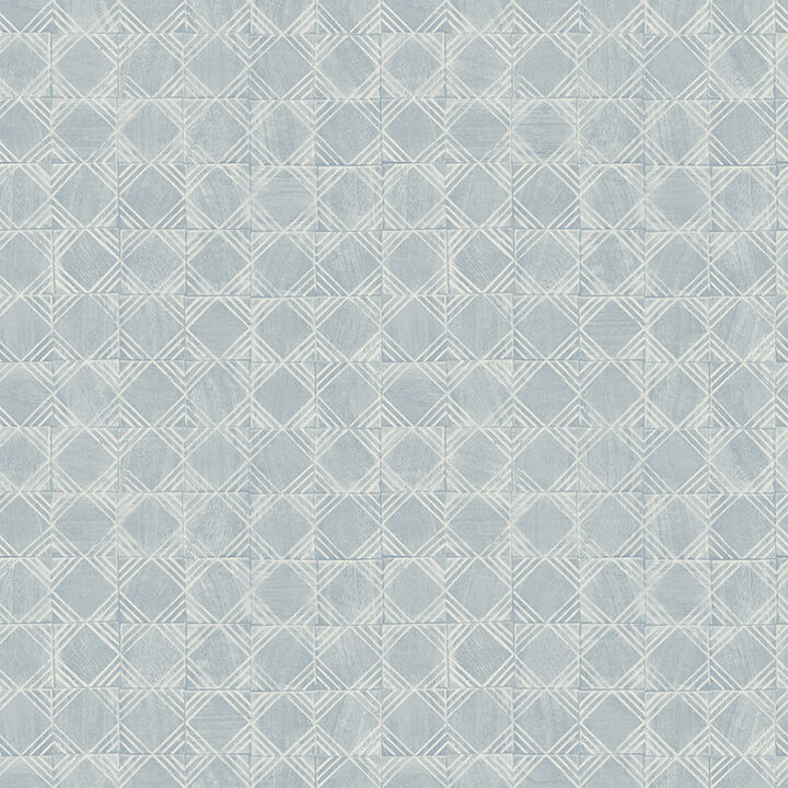 button-block-blue-geometric-wallpaper-york-wallcoverings-3125-72305 - York Wallcoverings Wallpaper